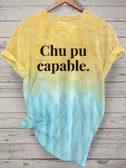 T-shirt Chu pu capable pour femmes