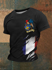 T-shirt à manches courtes imprimé Napoléon Empire Homme