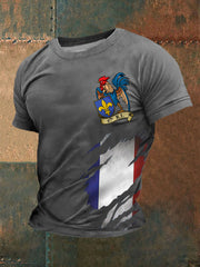 T-shirt à manches courtes imprimé Napoléon Empire Homme