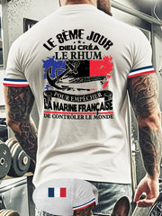 T-shirt manches courtes France pour homme