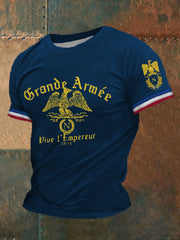 T-shirt imprimé à manches courtes Grande Armée Homme