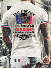 T-shirt manches courtes France pour homme