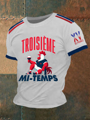 T-shirt à manches courtes Troisième Mi-temps XV De France pour homme