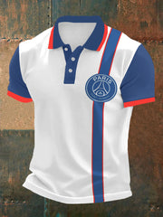 Haut de maillot de football rétro Paris Saint-Germain pour homme