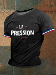 T-shirt à manches courtes La Pression Moi Je La Bois pour homme