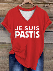 T-shirt Je Suis Pastis Femme