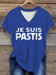 T-shirt Je Suis Pastis Femme