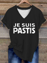 T-shirt Je Suis Pastis Femme