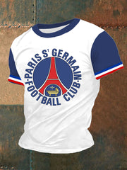 Haut de maillot de football rétro Paris Saint-Germain pour homme
