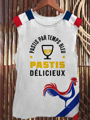 Veste de raquette Pastis Par Temps Bleu Homme