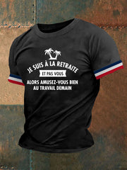 T-shirt à manches courtes Je Suis À La Retraite Homme