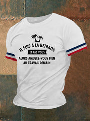T-shirt à manches courtes Je Suis À La Retraite Homme