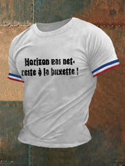 T-shirt Horizon pas net reste à La buvette Homme