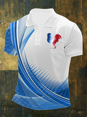 imprimé France Le Coq Gaulois Homme