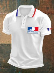 à imprimé France Liberty Equality Fraternity pour homme