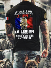 T-shirt à manches courtes Camiseta Legión Extranjera Diablo pour homme