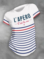 T-shirt imprimé France That's Life Femme