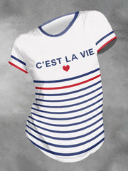 T-shirt imprimé France That's Life Femme