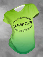 T-shirt imprimé France Perfect Femme