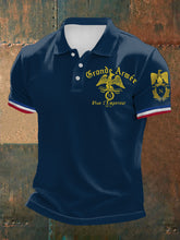 à manches courtes imprimé Grande Armée