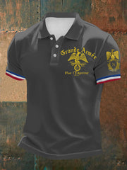 à manches courtes imprimé Grande Armée