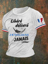 T-shirt Libéré Délivré Retraité Homme