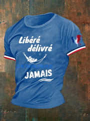 T-shirt Libéré Délivré Retraité Homme