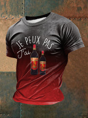 T-shirt à manches courtes Picon Alcohol Printed Homme
