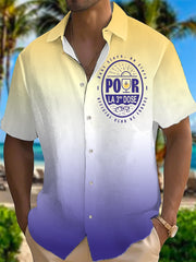 Chemise à manches courtes Alcohol Homme