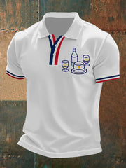 à manches courtes Apéritif Homme