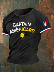 T-shirt Captain Américard Homme