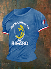 T-shirt Frais Comme un Pastis Apéritif Homme