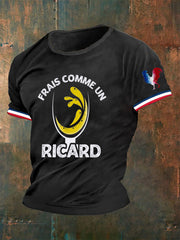 T-shirt Frais Comme un Pastis Apéritif Homme