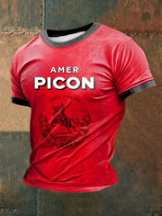 T-shirt à manches courtes Picon Alcohol Printed Homme