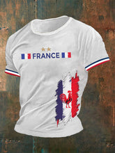 T-shirt imprimé France Le Coq Gaulois Homme