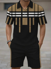 Costume de à manches courtes pour hommes