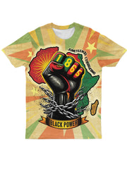 1865 Black Power Casual Tee-shirt Homme