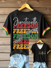 T-shirt imprimé History 1865 noir pour femme