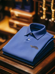 Bouton décontracté à manches courtes pour hommes