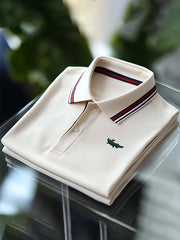 Haut décontracté boutonné à manches courtes pour hommes