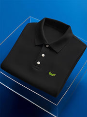 Haut décontracté boutonné à manches courtes pour hommes