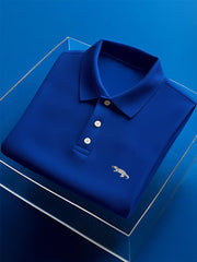 Haut décontracté boutonné à manches courtes pour hommes