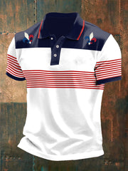 T-shirt à manches courtes Fleur de Lys Homme