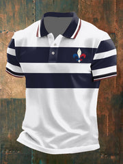 T-shirt à manches courtes Fleur de Lys Homme