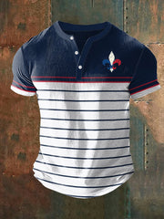 T-shirt à manches courtes Fleur de Lys Homme