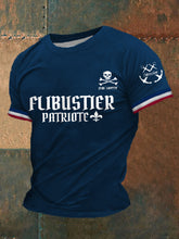 T-shirt à manches courtes imprimé Flibustier Homme