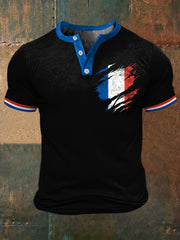 T-shirt imprimé Proud to be French pour homme