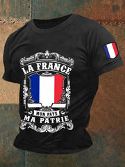 T-shirt La France Mon Pays Ma Patrie pour homme