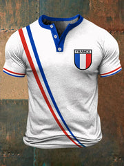 T-shirt imprimé Proud to be French pour homme