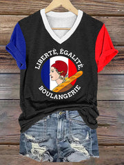 T-shirt manches courtes Bastille Day